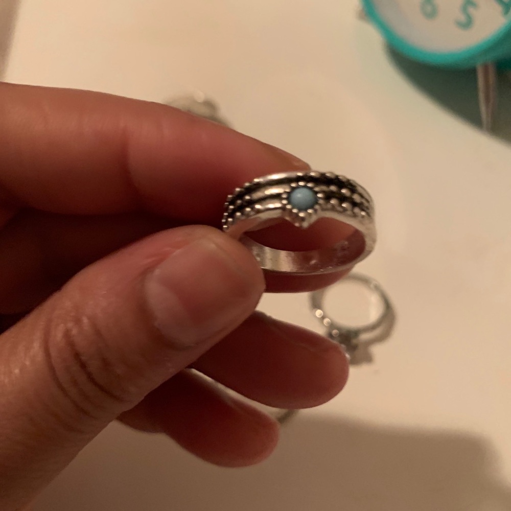 Boho five pc rings! - Picture 4 of 8